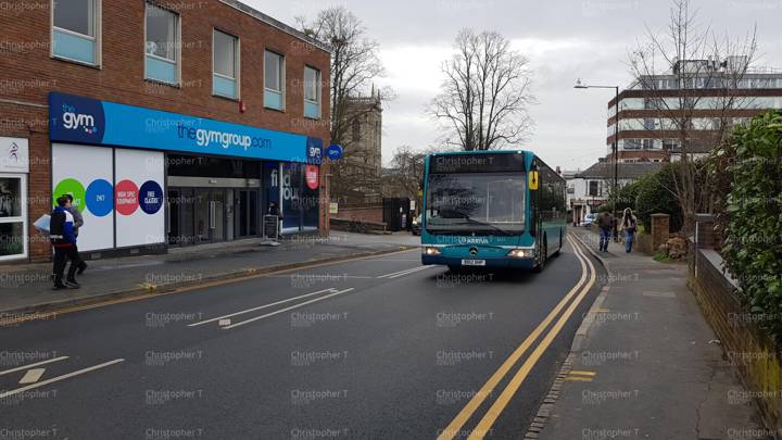 Image of Arriva Beds and Bucks vehicle 3021. Taken by Christopher T at 14.53.19 on 2022.02.28